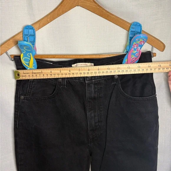 70'S HIGH RISE SLIM STRAIGHT WOMEN'S JEANS - Picture 10 of 13